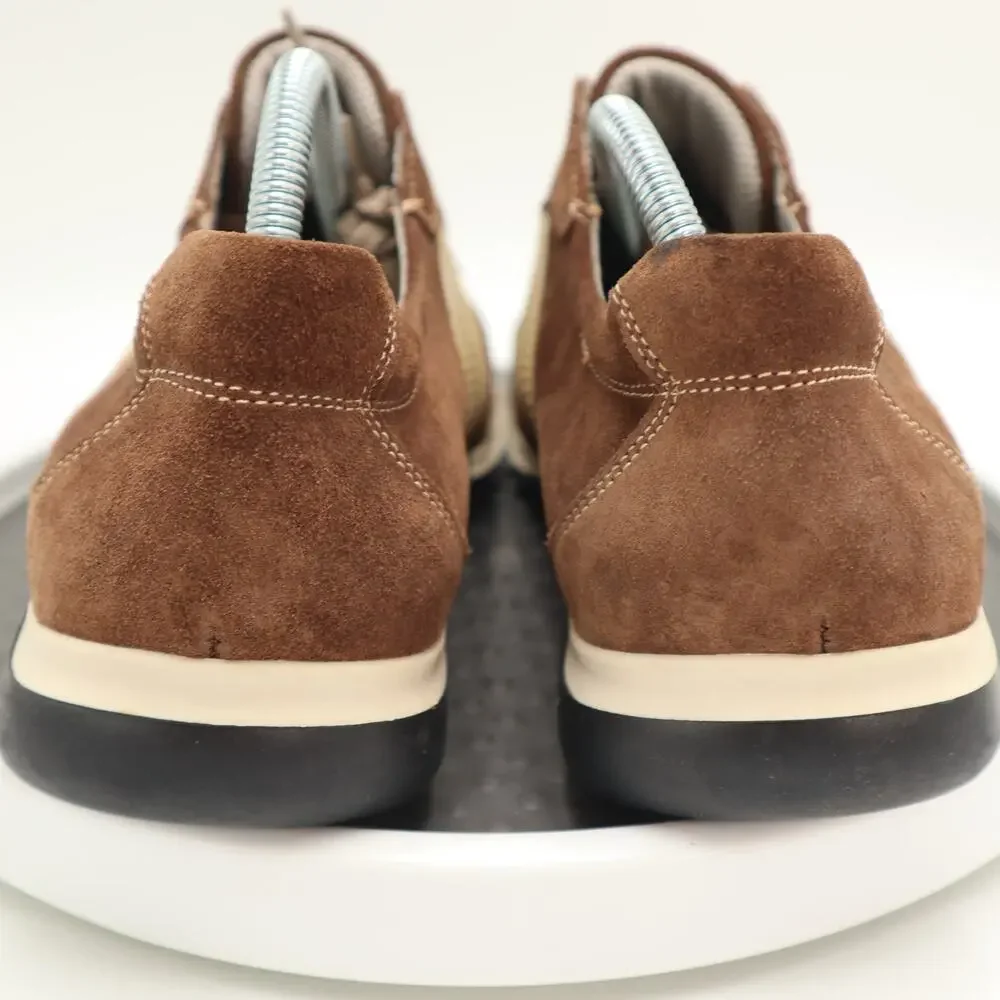 Vintage Skechers Collection Mens Size 10 Brown Italian Leather Suede Golf Shoes - Picture 4 of 15